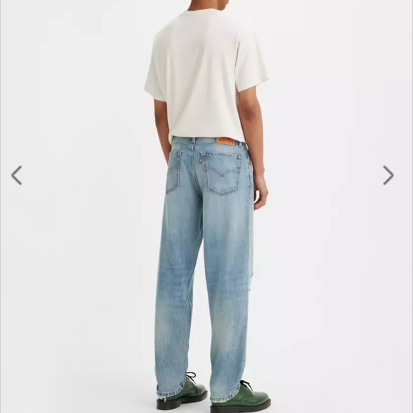 Levi's 550 '92 Relaxed Taper Painted Splatter Distressed Jeans 34x34 - Picture 3 of 16